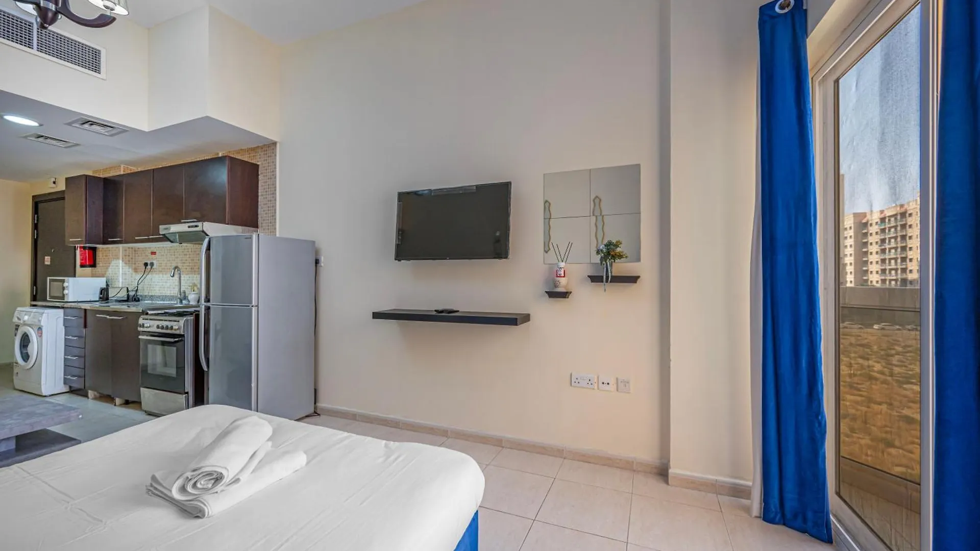 Bright And Cozy Studio - Family Friendly دبي الإمارات العربية المتحدة