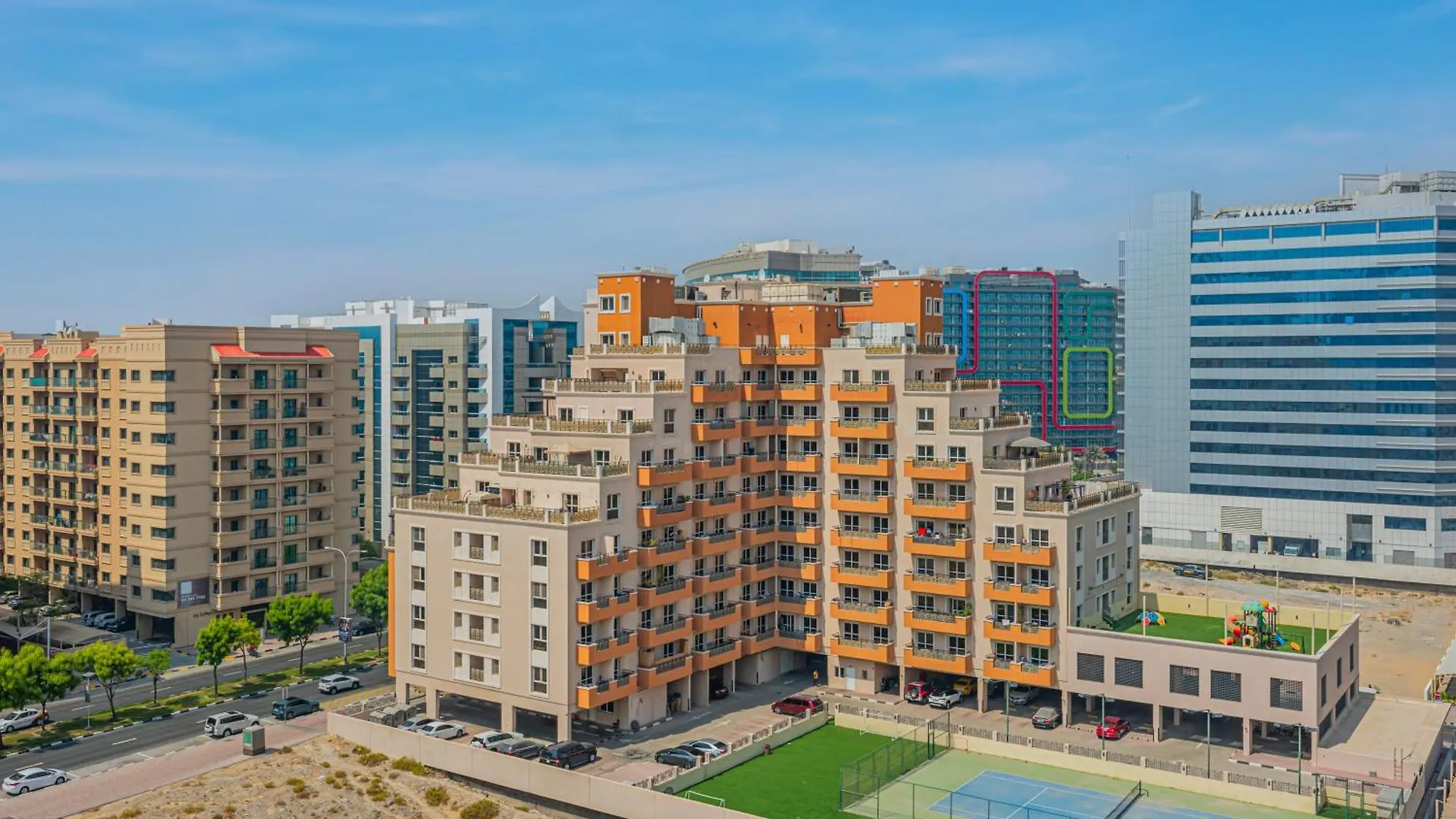 Bright And Cozy Studio - Family Friendly دبي الإمارات العربية المتحدة